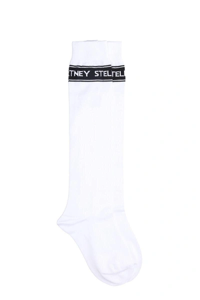 Shop Stella Mccartney White Cotton Socks