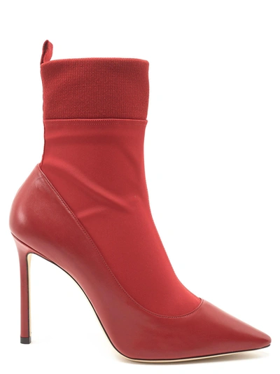 Shop Jimmy Choo 'brandon' Shoes In Red