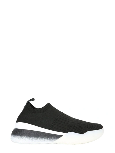 Shop Stella Mccartney Loop Sneakers In Black