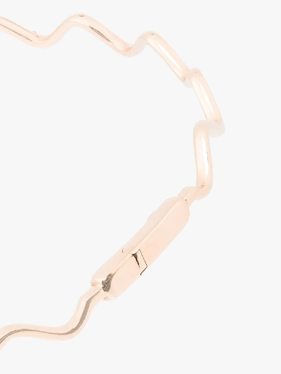 Shop Sabine Getty 18kt Rose Gold And Pink Sapphire Choker In Metallic