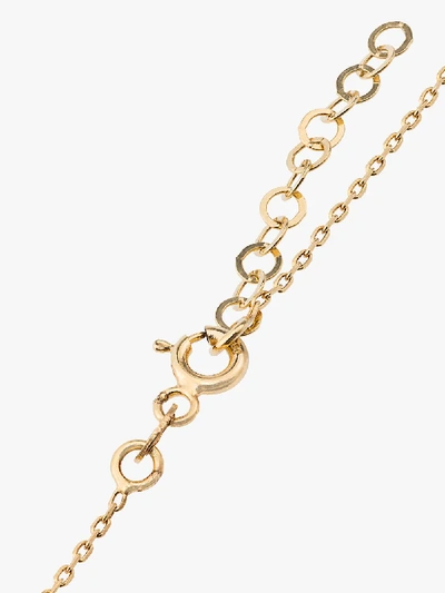 Shop Anton Heunis 18k Yellow Gold Mermaid Diamond Bracelet In Metallic