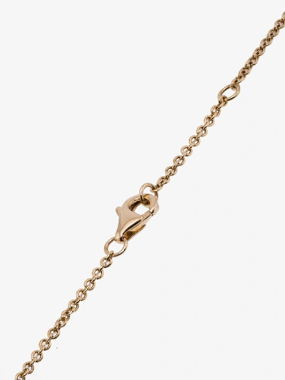 Shop Yvonne Léon Gold Collier Crab Diamond Necklace In Metallic