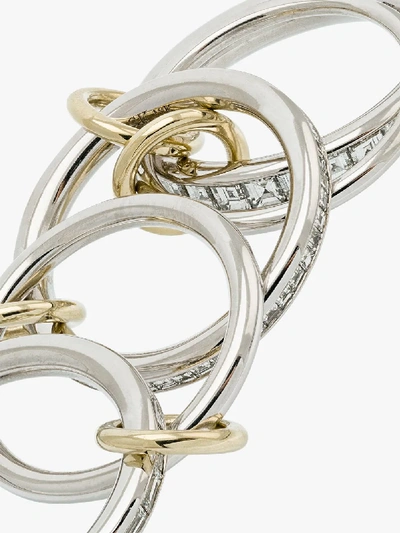 Shop Spinelli Kilcollin 18k White Yellow Gold Augusta Diamond Ring In Metallic