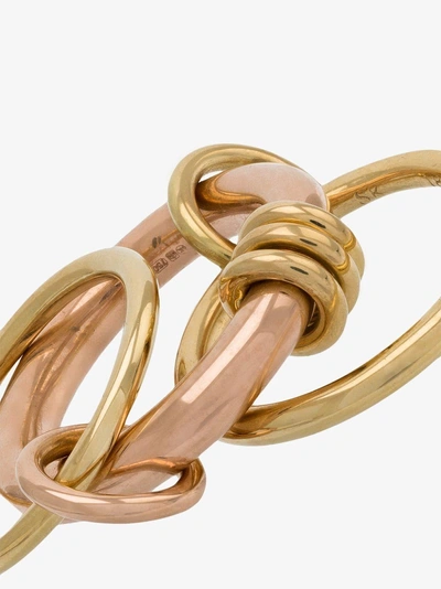 Shop Spinelli Kilcollin 18kt Yellow Gold Gemini Ring In Metallic
