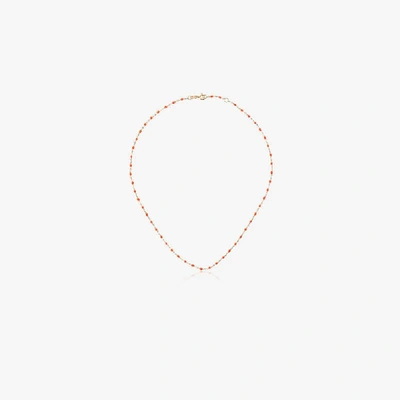 Shop Gigi Clozeau 18k Yellow Gold 42 Cm Beaded Necklace