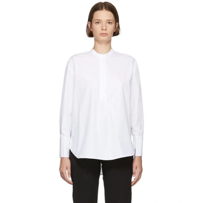 Shop Ymc You Must Create Ymc White Dorothy Poplin Shirt