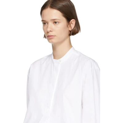 Shop Ymc You Must Create Ymc White Dorothy Poplin Shirt