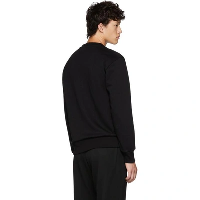 Shop Stella Mccartney Black No Smile No Service Ian Sweatshirt In 1000 Black