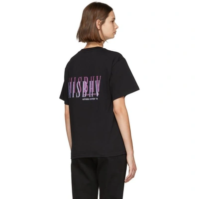 Shop Misbhv Black Double Embroidered T-shirt