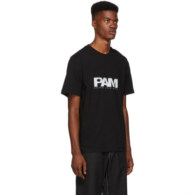 Shop Perks And Mini Black Reflective Logo T-shirt