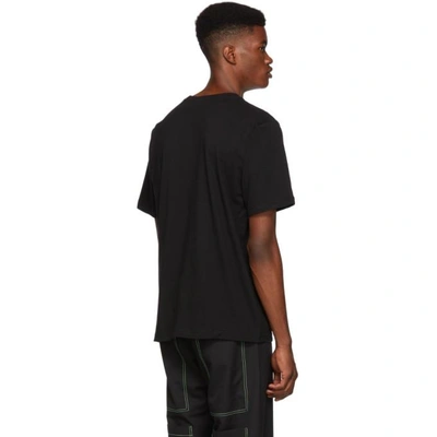 Shop Perks And Mini Black Reflective Logo T-shirt