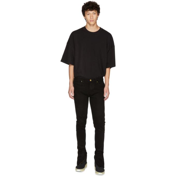 fear of god selvedge denim black
