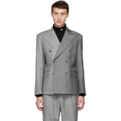 Shop Misbhv Grey 50/50 Suit Blazer