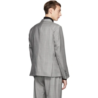 Shop Misbhv Grey 50/50 Suit Blazer