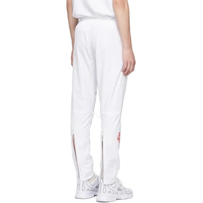 Shop All In White Yokoama Lounge Pants In White/red