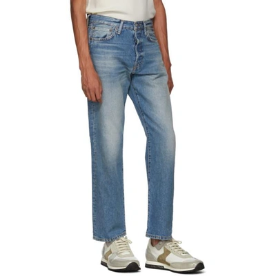 Shop Acne Studios Bla Konst Blue 1996 Jeans In Mid Blue