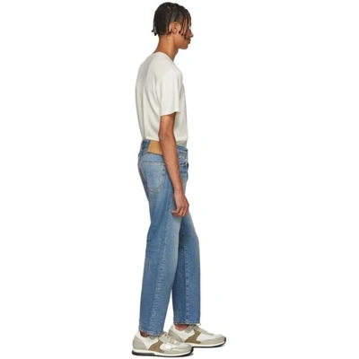 Shop Acne Studios Bla Konst Blue 1996 Jeans In Mid Blue