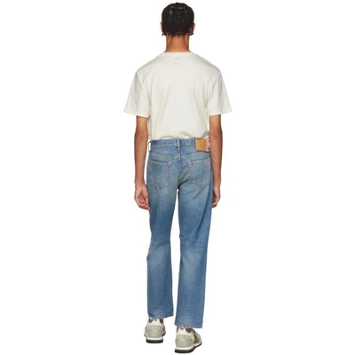 Shop Acne Studios Bla Konst Blue 1996 Jeans In Mid Blue