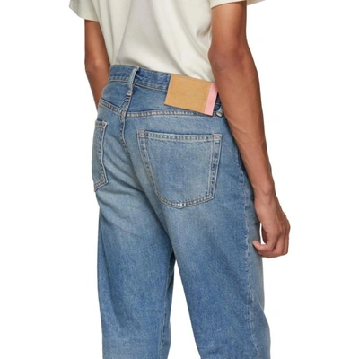 Shop Acne Studios Bla Konst Blue 1996 Jeans In Mid Blue