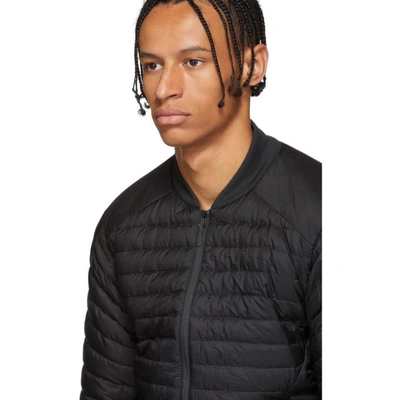 Shop Arc'teryx Arcteryx Veilance Black Conduit Lt Shell Bomber Jacket