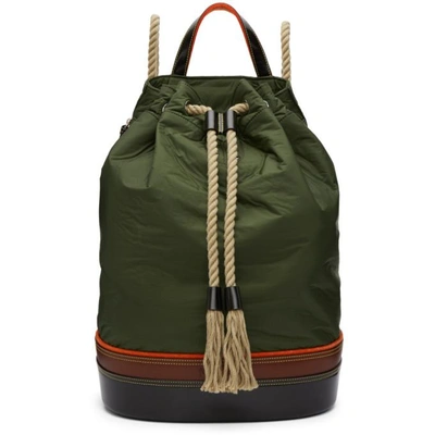 Shop Jw Anderson Khaki Sailor Backpack