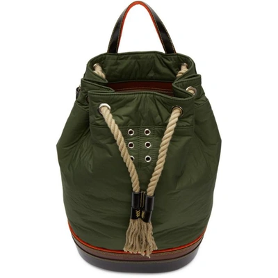 Shop Jw Anderson Khaki Sailor Backpack