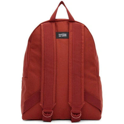 Shop Raf Simons Red Eastpak Edition Classic Backpack