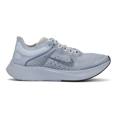 Shop Nike Blue Zoom Fly Sp Fast Sneakers In 440 Obmstpr