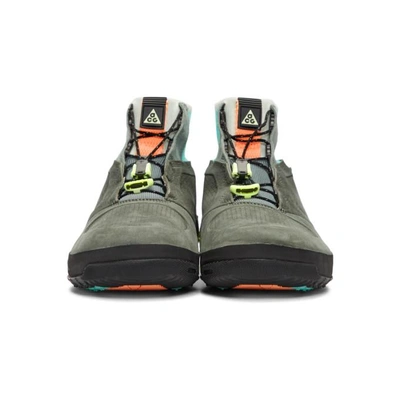 Shop Nike Acg Grey Ruckel Ridge Sneakers