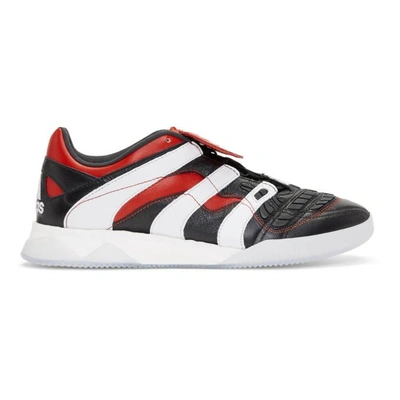 Adidas Originals Adidas Black Predator Accelerator Sneakers In Blk/wht/red  | ModeSens