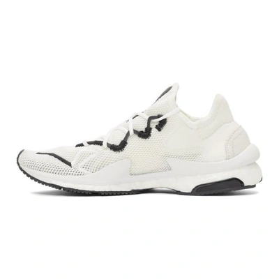Shop Y-3 White Adizero Runner Sneakers In White/white