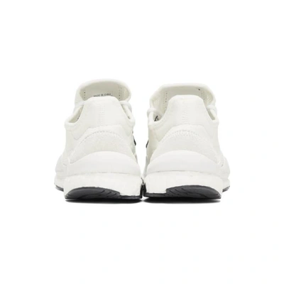 Shop Y-3 White Adizero Runner Sneakers In White/white