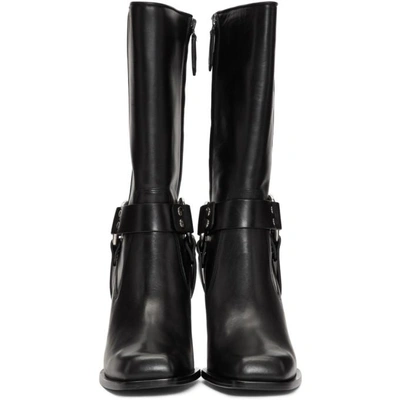 Shop Altuzarra Black Lucy Mid-calf Boots In 001 Black