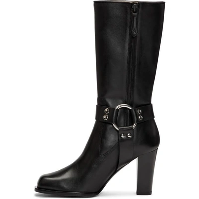 Shop Altuzarra Black Lucy Mid-calf Boots In 001 Black