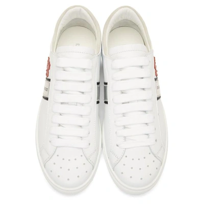 Shop Dsquared2 White Sport Sneakers In M244bianros