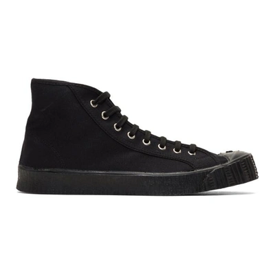 Shop Spalwart Black Special Mid Bs Sneakers