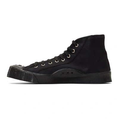 Shop Spalwart Black Special Mid Bs Sneakers