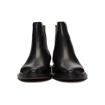 Shop Common Projects Woman By  Black Chelsea Boots In 7547 Black