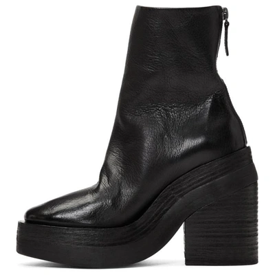 Shop Marsèll Marsell Black Stisicona Platform Boots In 6866 Nero