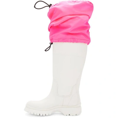 Wellington boots Prada Pink size 37 EU in Rubber - 21621074