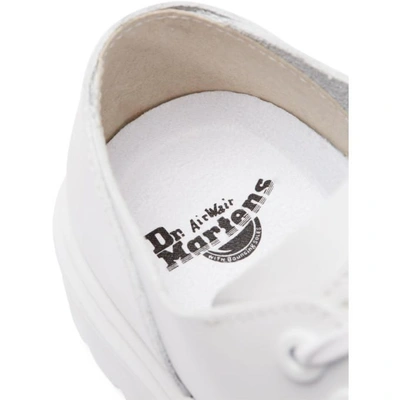 Shop Dr. Martens' Dr. Martens White Dante Sneakers