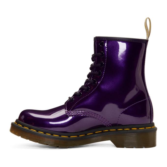 vegan 1460 chrome purple