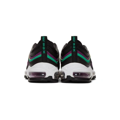 NIKE 黑色 AND 紫色 AIR MAX 97 运动鞋