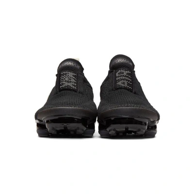 Shop Nike Black Air Vapormax Flyknit Moc 2 Sneakers In 002 Black/l