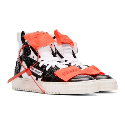 Shop Off-white Black And White Low 3.0 Sneakers