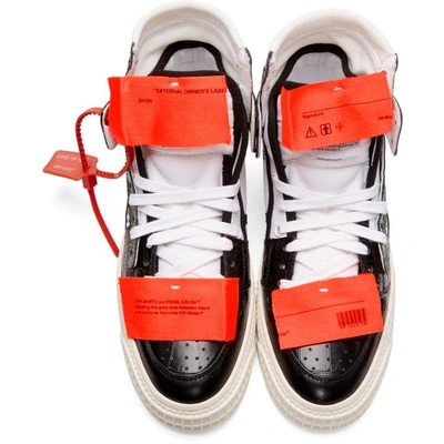 Shop Off-white Black And White Low 3.0 Sneakers