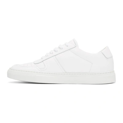 Shop Common Projects White Bball Low Sneakers