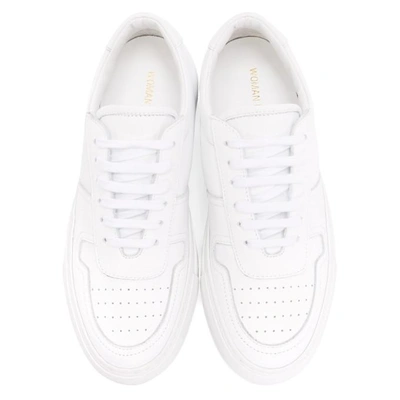 Shop Common Projects White Bball Low Sneakers