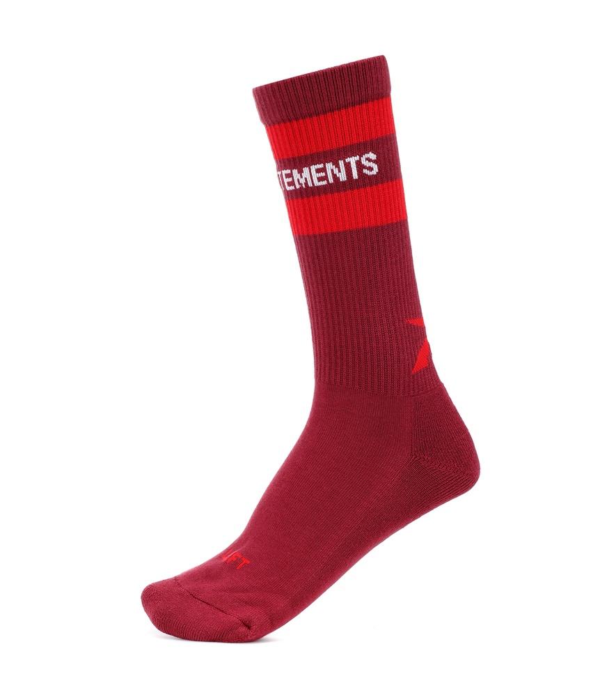 Vetements X Reebok Classic Cottonblend Socks In Red ModeSens