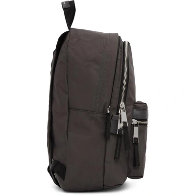 Shop Marc Jacobs Grey Large Backpack In 089 Forgedi